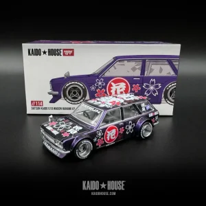 Kaido House Mini GT Datsun 510 Wagon Hanami V3 #114 Modellauto