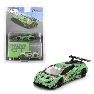Mini GT Lamborghini Huracan GT3 Evo2 #63 IMSA 2023 Modellauto