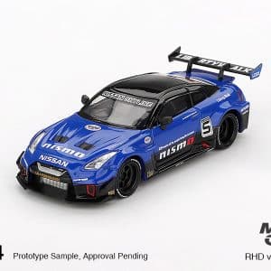 Mini GT LB Silhouette WORKS Nissan 35GT RR Version 2 Blue #1124 1:64 Diecast Model
