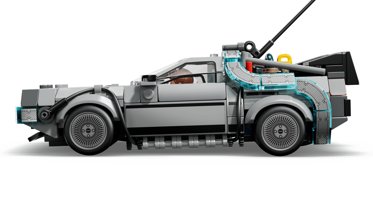 LEGO Speed Champions Zeitmaschine aus Zurück in die Zukunft 77256 - Imagen 2